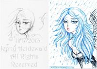 Tearful eyes, Tears of pain, Tears that fall just like the rain